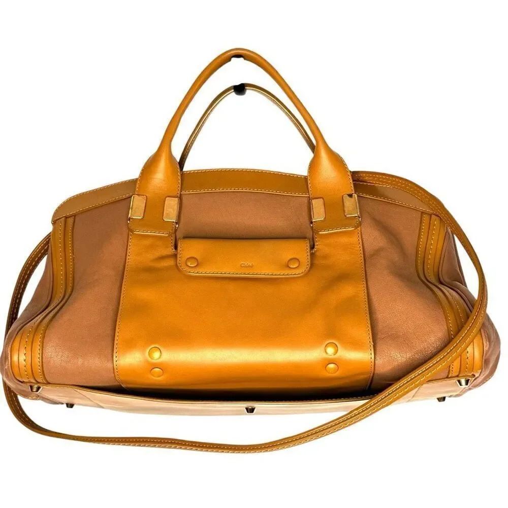 CHLOE Chloé Alice Édition Spéciale Tote Limited Edition #7 of 20 | Camel Leather